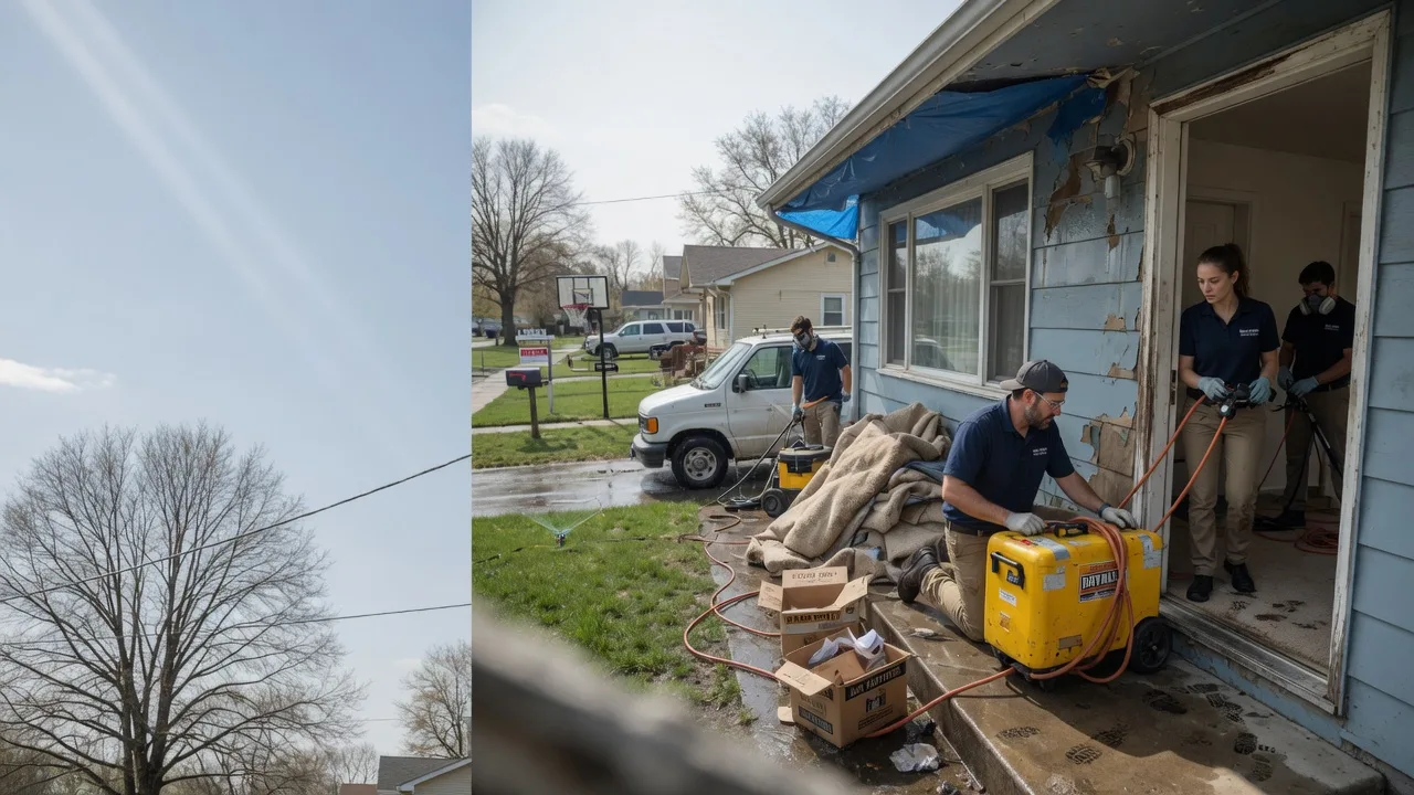 Basement Flood Cleanup in Carey, ID near me